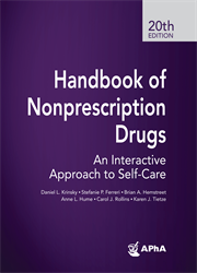 Handbook of Nonprescription Drugs, 20e